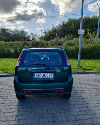 Suzuki Ignis cena 6900 przebieg: 240000, rok produkcji 2002 z Kraków małe 46